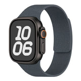 Rugged Textured Silicone Magnetic Apple Watch Strap-Exoticase-Gray-38mm 40mm 41mm 42mm-Exoticase