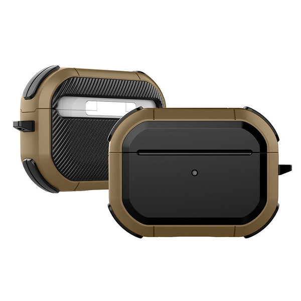 RuggedShield AirPods Case-Exoticase-For AirPods Pro 2-Brown-