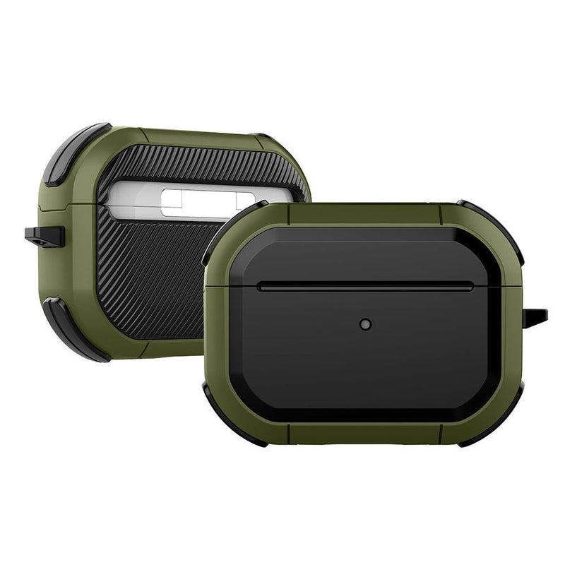 RuggedShield AirPods Case-Exoticase-For AirPods Pro 2-Green-
