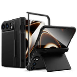 HardMatte Hinge Cover Card Holder iPhone Duo Case