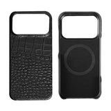 Two-tone Genuine Leather iPhone Case