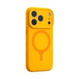 Magnetic Silicone iPhone Case with Contrast Ring
