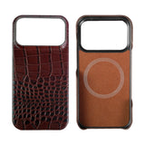 Two-tone Genuine Leather iPhone Case