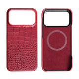 Two-tone Genuine Leather iPhone Case