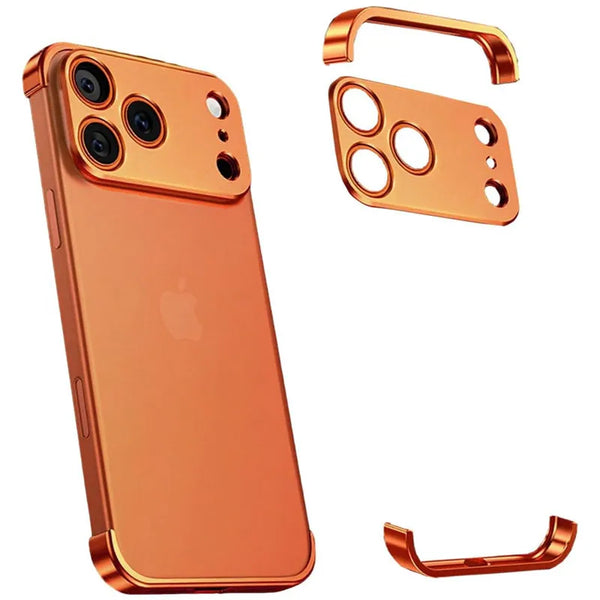 MetalEdge iPhone Bumper with Camera Lens Protector