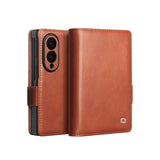 Premium Genuine Cowhide Leather Fold 8 Wallet Case