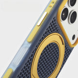 HeatSmash Contrast Grippy iPhone Case with Ring