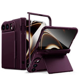 HardMatte Hinge Cover Card Holder iPhone Duo Case