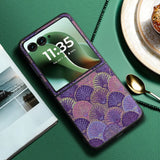 Scallop Shell Pattern Motorola Razr Case