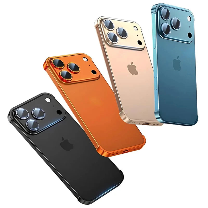MetalEdge iPhone Bumper with Camera Lens Protector
