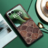 Scallop Shell Pattern Motorola Razr Case