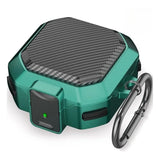 Samsung Galaxy Armor Buds Pro & Live Case-Exoticase-For Galaxy Buds 4 Pro-Carbon fiber green-Exoticase