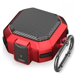 Samsung Galaxy Armor Buds Pro & Live Case-Exoticase-For Galaxy Buds 4 Pro-Carbon fiber red-Exoticase