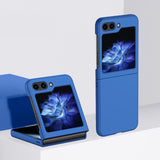Samsung Galaxy Z Flip 5 Shockproof Silicone Case-Exoticase-Blue-