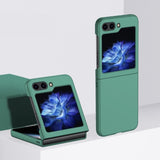 Samsung Galaxy Z Flip 5 Shockproof Silicone Case-Exoticase-Green-