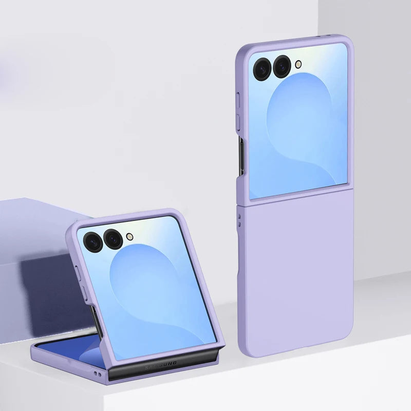 Samsung Galaxy Z Flip Shockproof Hard Case-Exoticase-Lavender-For Samsung Flip 7-Exoticase