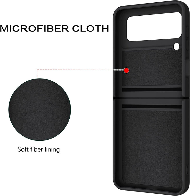 Samsung Galaxy Z Flip 5 Shockproof Silicone Case With Ring-Exoticase-