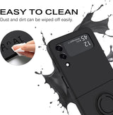 Samsung Galaxy Z Flip 5 Shockproof Silicone Case With Ring-Exoticase-