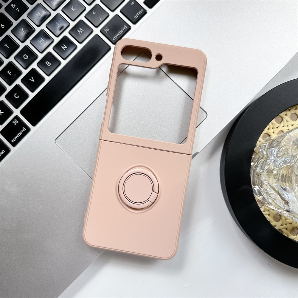 Galaxy - 【Galaxy Z flip5】Silicone Case With Ring Amazon.com: Samsung Galaxy Official Silicone Case with Ring