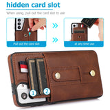 Samsung Push Wallet Case with Finger Strap-Exoticase-