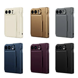HardMatte Hinge Cover Card Holder iPhone Duo Case