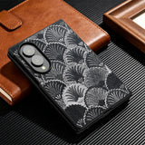 Scallop Shell Pattern Samsung Z Fold Case