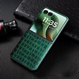 Crocodile Pattern PU Leather Motorola Razr Case