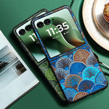 Scallop Shell Pattern Motorola Razr Case
