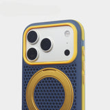 HeatSmash Contrast Grippy iPhone Case with Ring