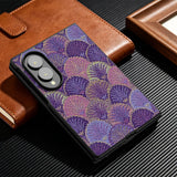 Scallop Shell Pattern Samsung Z Fold Case