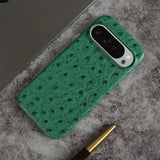 Ostrich Genuine Leather Google Pixel Case