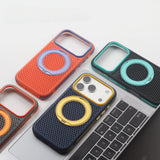 HeatSmash Contrast Grippy iPhone Case with Ring
