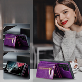Shiny Glitter Detachable Magnetic Wallet Samsung Case-Exoticase-