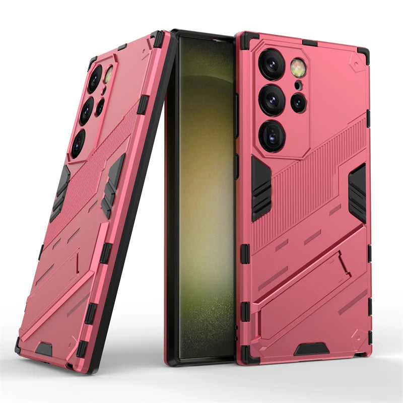 Shockproof Armor Samsung Galaxy Case with Kickstand-Exoticase-