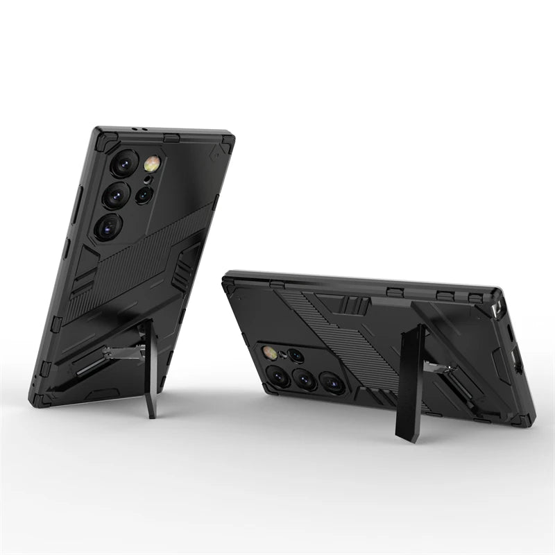 Shockproof Armor Samsung Galaxy Case with Kickstand-Exoticase-