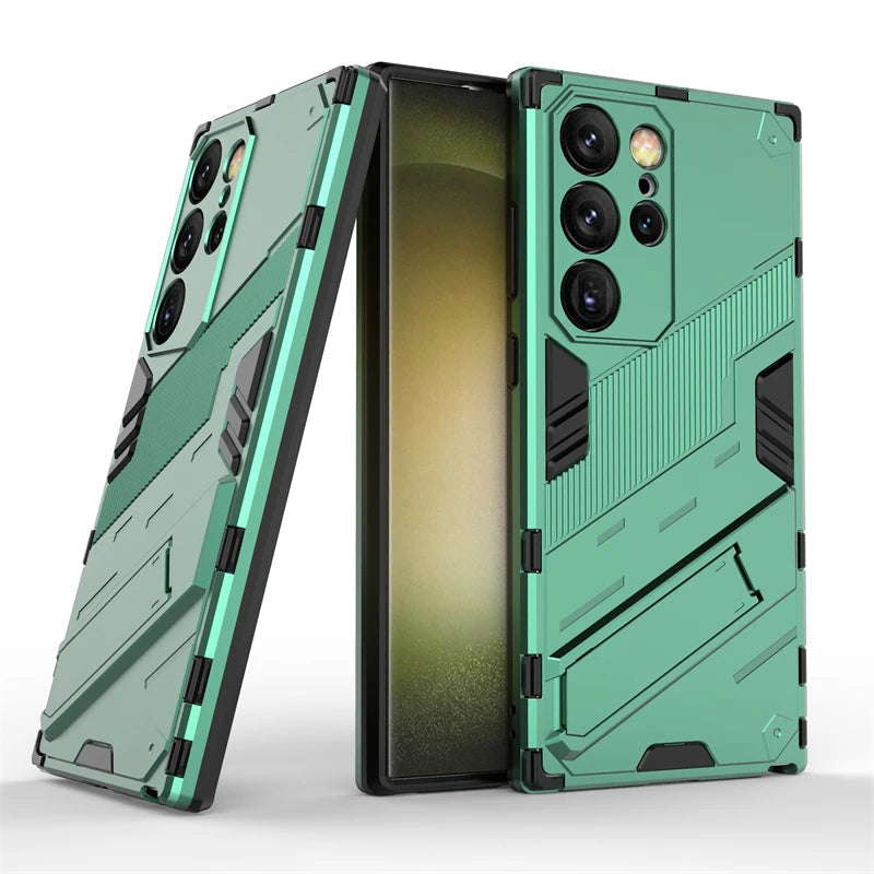 Shockproof Armor Samsung Galaxy Case with Kickstand-Exoticase-