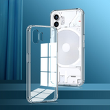 Shockproof Bumper Nothing Phone Case-Exoticase-For 2023 Nothing Phone (2)-Clear-