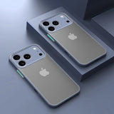 Shockproof Matte Apple iPhone Case-Exoticase-For iPhone 17 Pro Max-Gray-Exoticase