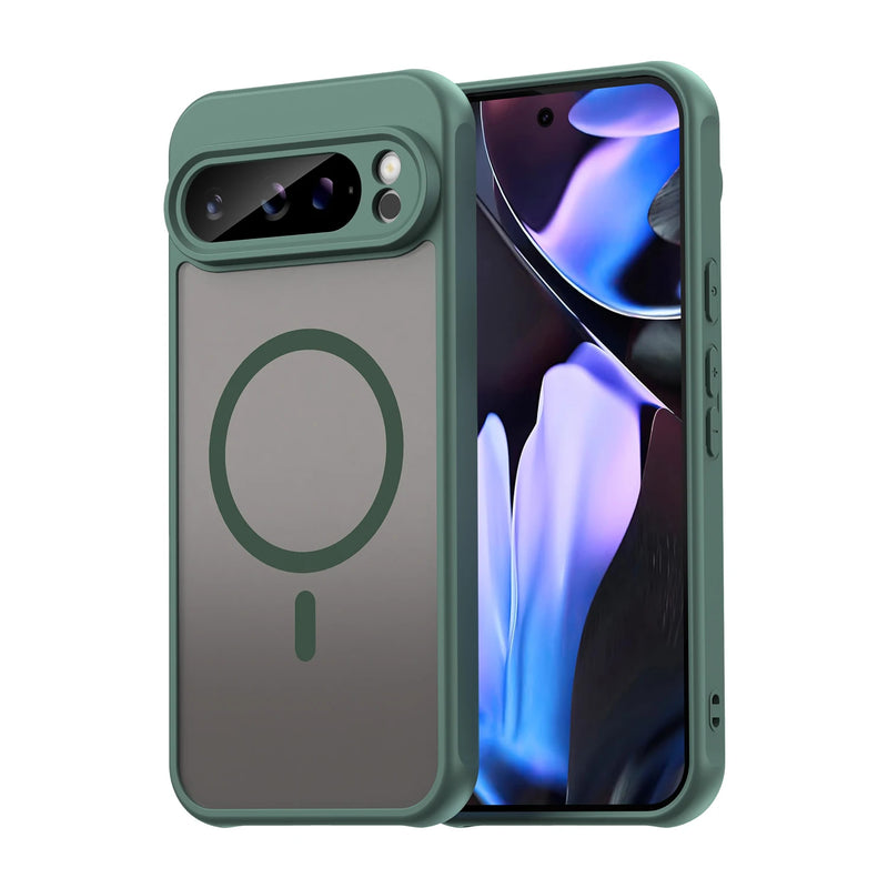 Shockproof Matte Google Pixel Case-Exoticase-Dark Green-Pixel 10 Pro XL-Exoticase