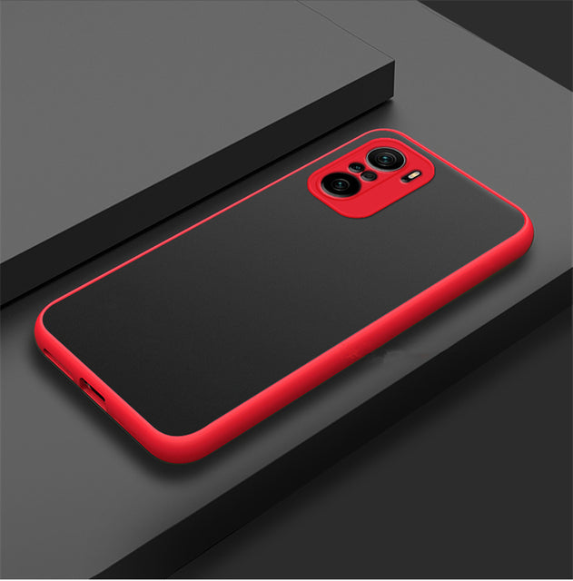 Shockproof Matte OnePlus Case-Exoticase-For Oneplus 10 Pro-Red-