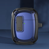 Shockproof Protective Snap Clip Google Pixel Buds A-Series Case-Exoticase-Google Pixel Buds 2-Blue-