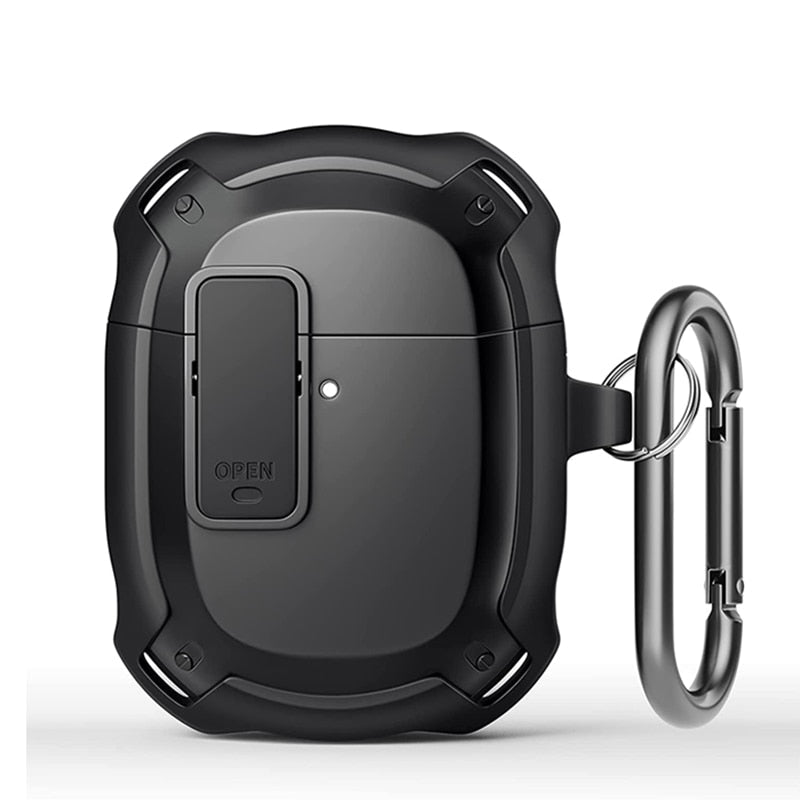 Shockproof Protective Snap Clip Google Pixel Buds A-Series Case-Exoticase-