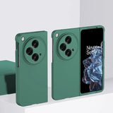 Shockproof Silicone OnePlus Open Case-Exoticase-Dark Green-