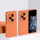 Shockproof Silicone OnePlus Open Case-Exoticase-Orange-