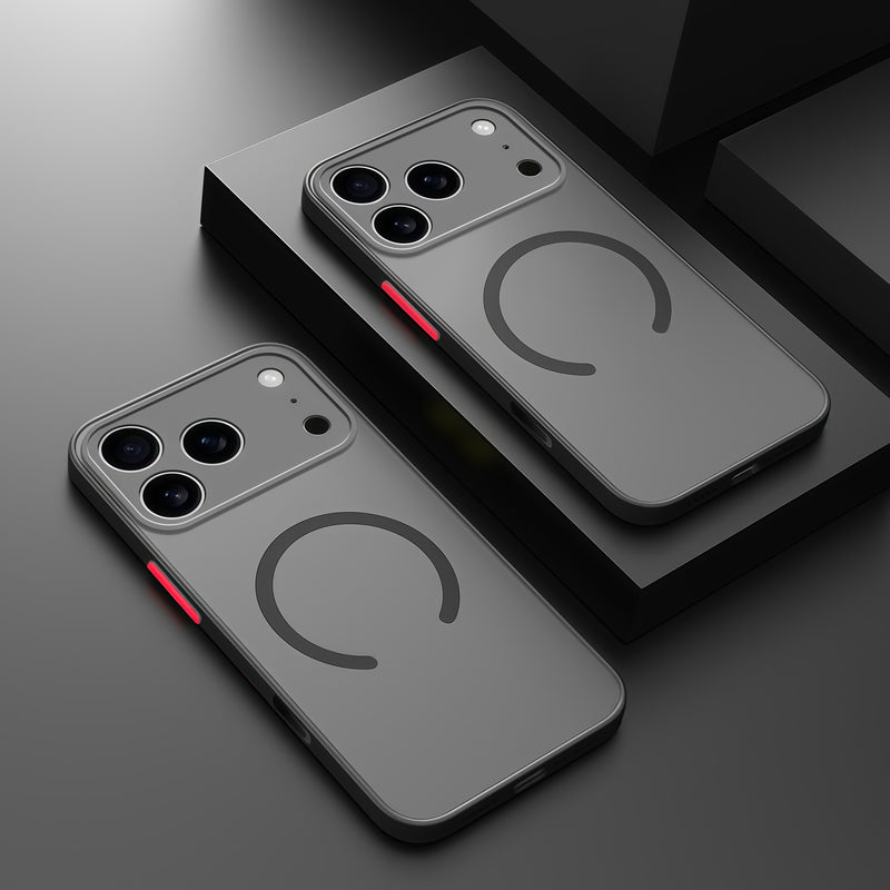 Shockproof Matte Apple MagSafe Compatible iPhone Case