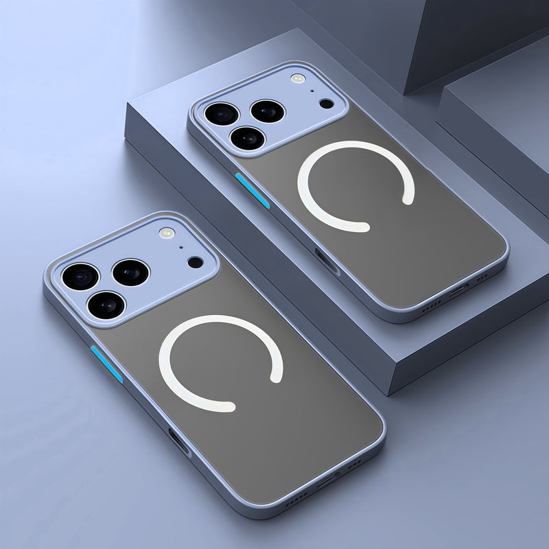 Shockproof Matte Apple MagSafe Compatible iPhone Case