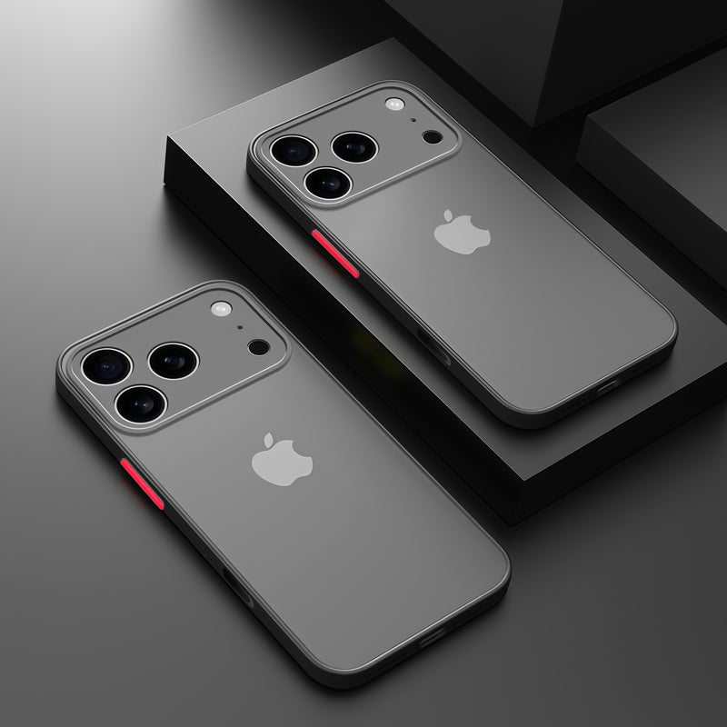 Shockproof Matte Apple iPhone Case