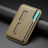 SideSlide iPhone Samsung Pixel OnePlus MagSafe Wallet-Exoticase-Brown-Exoticase