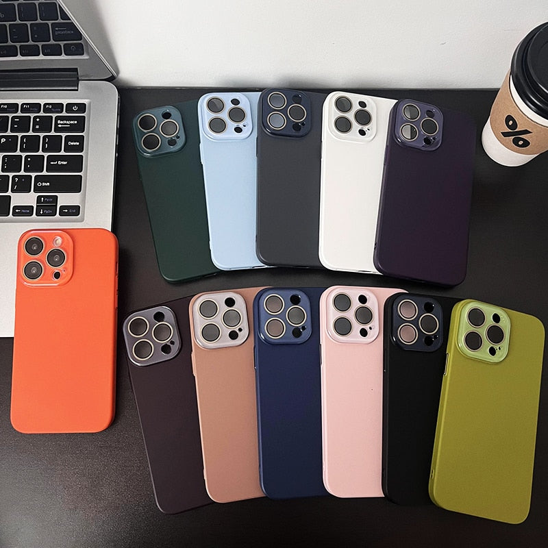 Silky Smooth Camera Protect iPhone Case-Exoticase-