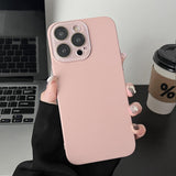 Silky Smooth Camera Protect iPhone Case-Exoticase-For iPhone 15 Pro Max-Pink-